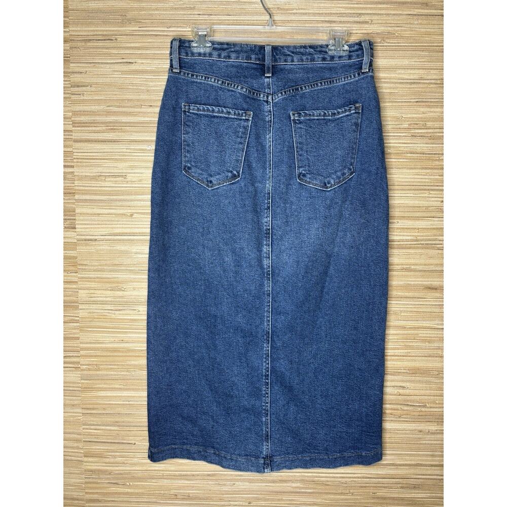 Just Black Denim Women’s Skirt 33” Sz L - Picture 2 of 3